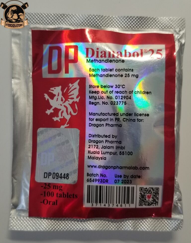 DIANABOL 25mg 100 tabs *Dragon Pharma*